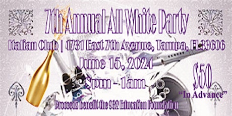The Annual-Summer Groove-All White Party