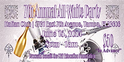 Hauptbild für The Annual-Summer Groove-All White Party