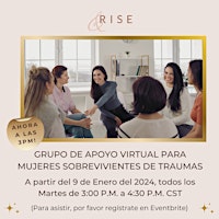 Imagem principal do evento Grupo de Apoyo Virtual para Mujeres Sobrevivientes de Traumas