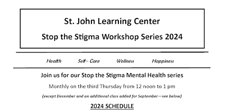 Stop the Stigma: Healthy Communication for Better Relationships primary image