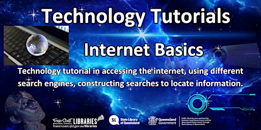 Primaire afbeelding van Technology Tutorials -  Hervey Bay  - Internet Basics