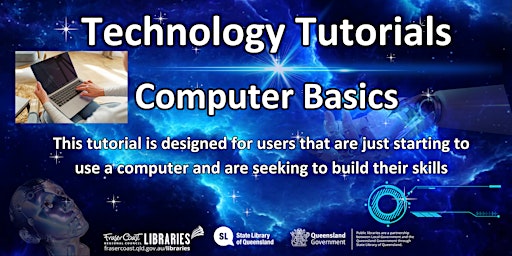 Technology Tutorials - Maryborough Library -  Computer Basics primary image