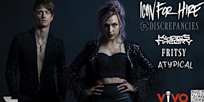 Primaire afbeelding van ICON FOR HIRE w/Discrepancies, Khaos Theory, Fritsy, Atypical