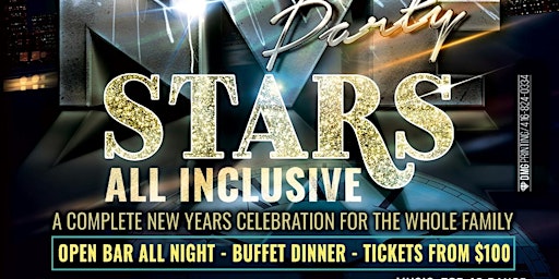 Primaire afbeelding van Stars New Years eve, All Inclusive