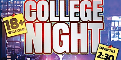 Primaire afbeelding van Black Rabbit Social Presents College Night 18+ Every Thursday