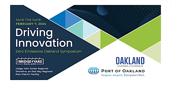 Zero Emissions Oakland Symposium: Driving Innovation