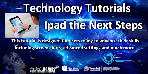 Imagem principal do evento Technology Tutorials - Hervey Bay Library - iPad the Next Steps
