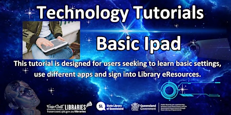 Hauptbild für Technology Tutorials - Hervey Bay Library - iPad Basics