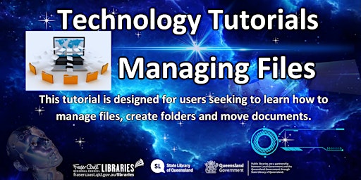 Imagen principal de Technology Tutorials - Hervey Bay Library -  Managing Files
