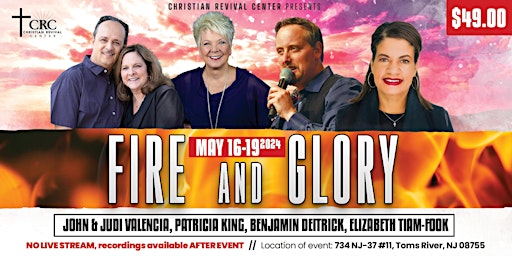 Hauptbild für Fire and Glory with Patricia King
