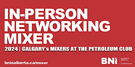 In-Person Networking Mixer | 2024 | Quarterly primary image