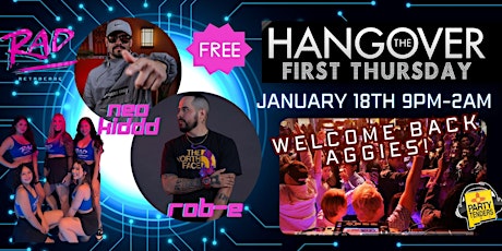 PartyTenders Presents|NMSU First Thursday "Rage @ the Arcade!" @Rad(FREE!) primary image