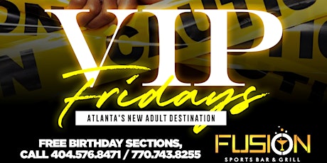 FREE Party (VIP Fridays - Ladies Free All Night w/RSVP) @Fusion Lounge