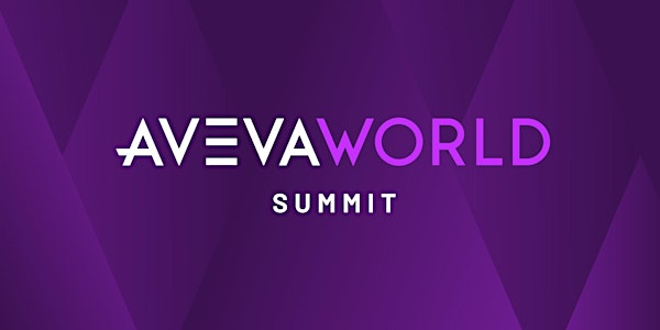 AVEVA World Summit 2019 | 16-18 September 2019