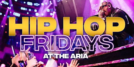 Hauptbild für HIP HOP NIGHTCLUB @ ARIA ON FRIDAY (FREE ENTRY)