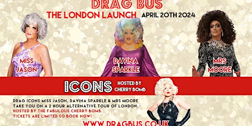 Imagem principal do evento Drag Bus London Launch