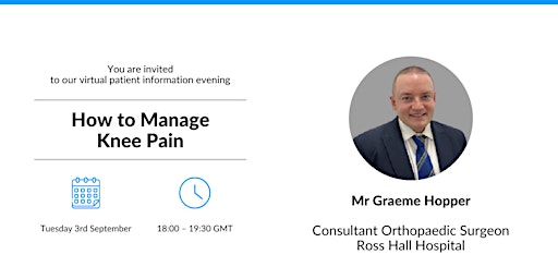 Ross Hall Hospital: How to Manage Knee Pain  primärbild