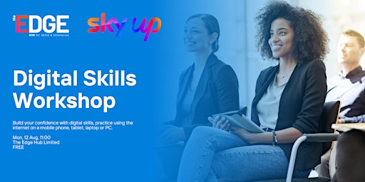 Imagem principal do evento SkyUp Digital Skills Workshop