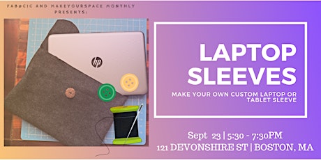 Make Your Space: Laptop sleeves primary image