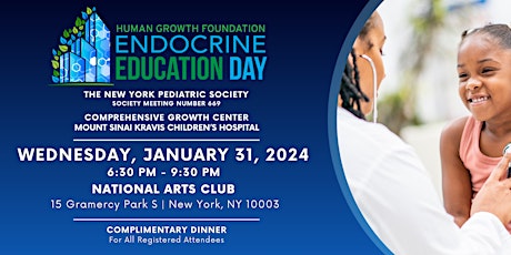 Hauptbild für HGF Pediatric Endocrine Education Day - New York