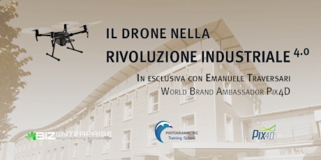 Immagine principale di Il drone nella rivoluzione industriale 4.0 - Piemonte 