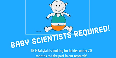 UCD Babylab looking for baby scientists! primary image