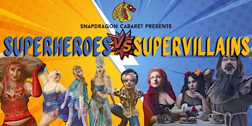 Imagem principal do evento Superheroes vs Supervillains
