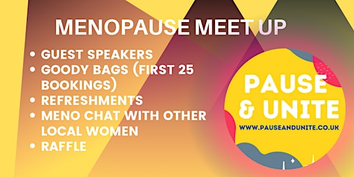 Imagen principal de Monthly Menopause Meet Ups - June- Nottingham, Nottinghamshire UK