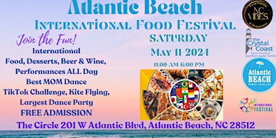 Atlantic Beach 3rd Annual International Food Festival! FREE Admission primary image