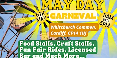 Imagem principal de Calon Hearts’ May Day Carnival - Stallholders