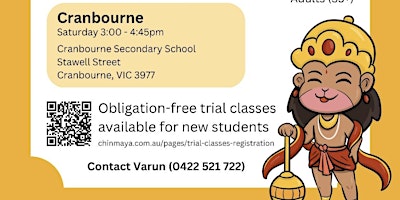 Primaire afbeelding van Hindu Culture Classes for children - Chinmaya Mission Cranbourne Center