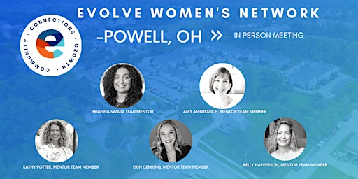 Primaire afbeelding van Evolve Women's Network: Powell, OH (In-Person)