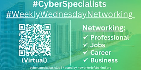 #CyberSpecialists Virtual Job/Career/Professional Networking #Indianapolis