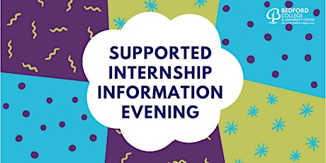 Supported Internship Information Evening primary image