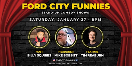 Immagine principale di Ford City Funnies - Stand-Up Comedy -  Jan. 27 