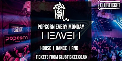 Popcorn at Heaven Every Monday primary image