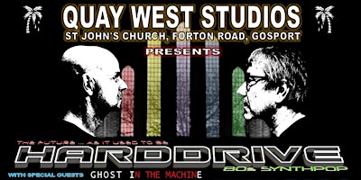 Imagem principal de HARDDRIVE (and special guests) LIVE at QUAY WEST STUDIOS!