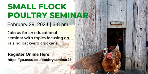 Small Flock Poultry Seminar