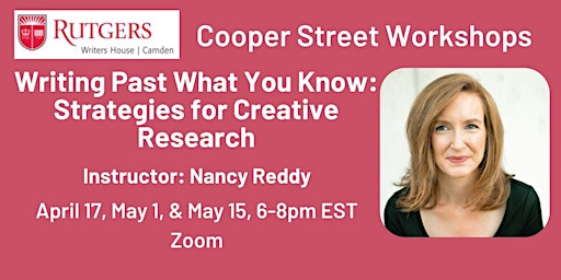 Imagem principal de Cooper Street Workshop: Strategies for Creative Research (Zoom)