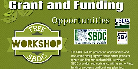 Small Business USDA Grant & Funding Opportunities primary image