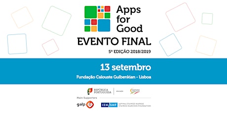 Imagem principal de Evento Final | 5ª Edição Apps for Good 2018/2019 