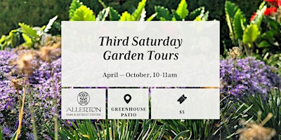 Third Saturday Garden Tours  primärbild