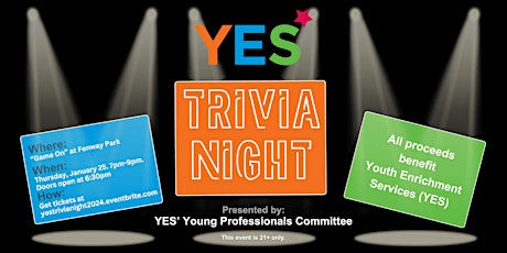 Trivia Night to Benefit YES primary image