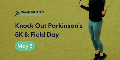 Primaire afbeelding van 4th Annual Knock Out Parkinson's 5K & Field Day