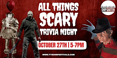 Imagem principal do evento All Things Scary Trivia