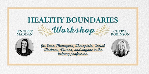 Imagem principal de Healthy Boundaries Workshop - May 27th