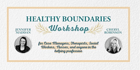 Healthy Boundaries Workshop