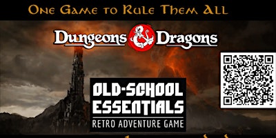 Imagem principal do evento D&D Old School using Old School Essentials