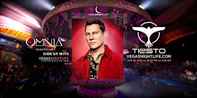 Tiesto | Friday | Omnia Nightclub Vegas Party primary image