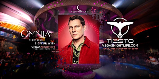 Image principale de Tiesto | Friday | Omnia Nightclub Vegas Party